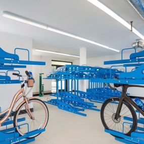 Bike storage room