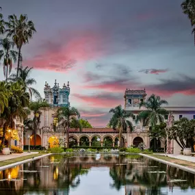 Balboa Park at Sunset