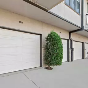 Private rentable garages at Camden Belmont