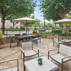 Resident Terrace with space to lounge or work outdoors