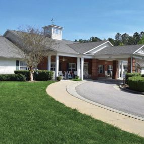 Apartment Community Entrance