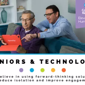 Our senior caregivers can assist seniors with tasks such as grocery shopping, communicating with friends and family, and watching their favorite TV shows using cutting-edge technology.