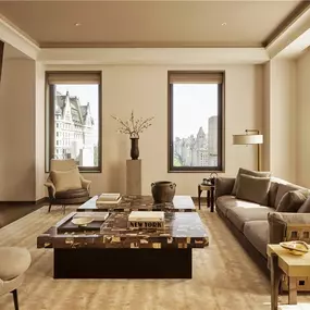 Aman New York USA Homes A Three Bedroom Living Room