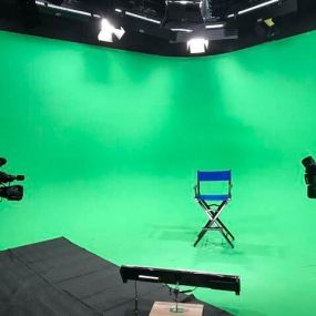 Green screen stage at Triode