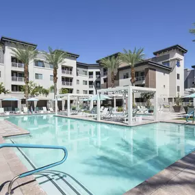 camden north end apartments scottsdale az pool and cabanas