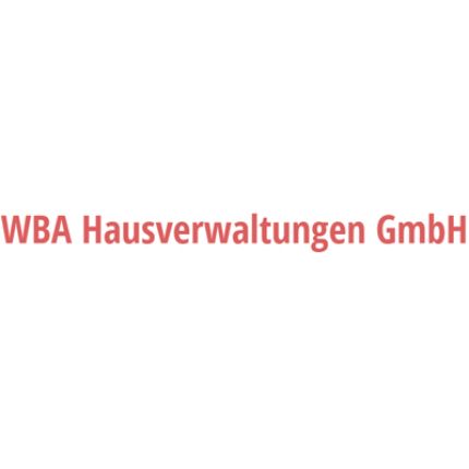 Logo od WBA Hausverwaltung GmbH