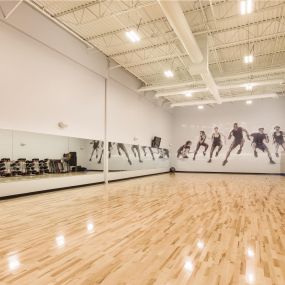 Group Exercise room for Fitness Classes