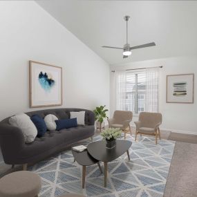 Camden Grand Harbor Apartments in Katy, TX with open-concept living.