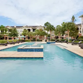 Resort style pool