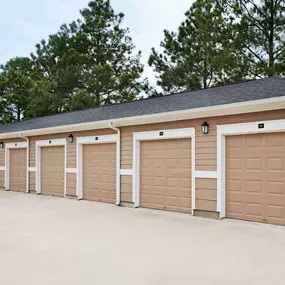 Exterior garages