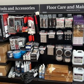 Interior of LL Flooring #1321 - York | Tools and Accessories