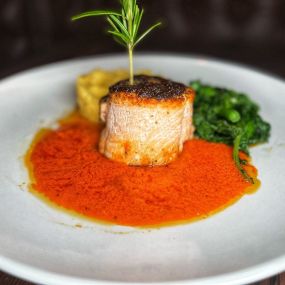 Salmon and Fresh Seafood In The Bronx At Misto Restaurant