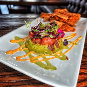 Tuna Tartare at Misto Restaurant and Bar in The Bronx