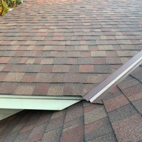 Gutters on the roof help minimize damage to the roof during rain. This is why WeatherTek Exteriors uses seamless gutter systems.