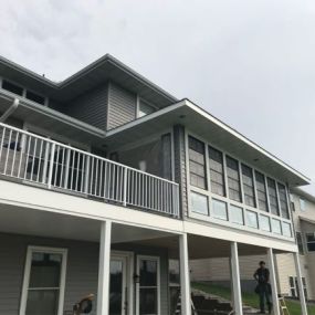 Our professionals at WeatherTek Exteriors can build your deck! We understand how important it is to have a strong and beautiful deck, so our experts can build it to your satisfaction.