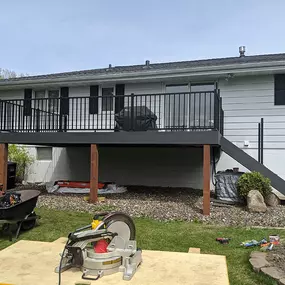 Decks make a perfect place to visit with friends and family, barbecue, or just relax and enjoy nice weather. Building one shouldn’t be a hassle. WeatherTek Exteriors offers a straightforward, stress-free deck design and construction process with a focus on your ease and satisfaction.