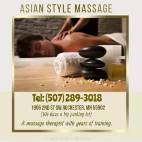 A hot stone massage is a type of massage therapy. It’s used to help you relax and ease tense muscles 
and damaged soft tissues throughout your body.