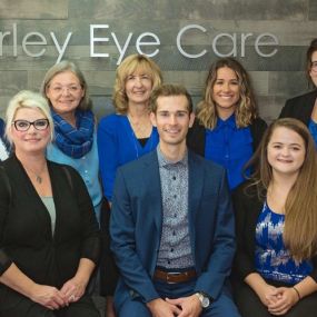 The eye care team at Shirley Eye Care