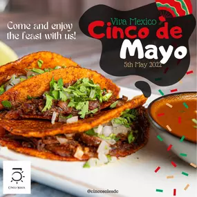 Cinco de mayo specials