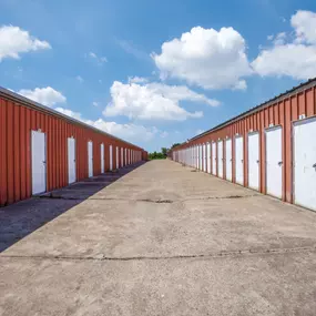 Getting in and out of your unit is a breeze with drive-up access storage units.