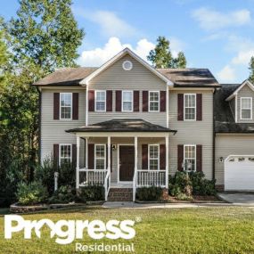 This Progress Residential home for rent is located near Garner NC.