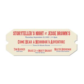 Storyteller’s Night at Jesse Brown’s