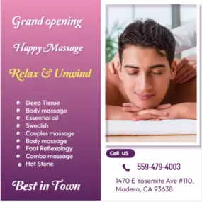 The main advantages of massage therapy are the following: It is a natural and non-invasive treatment option. 
Massage therapy can help to relieve pain, stiffness, and muscle tension.