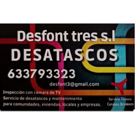 Logo van Desatascos Desfont Tres