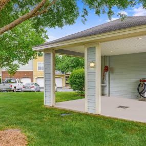 Car care center at Camden Governors Village Apartments in Chapel Hill, NC