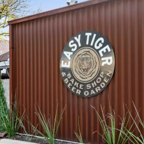Local bake shop and beer garden, Easy Tiger, near Camden Lamar Heights