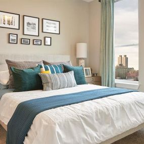 Cozy bedroom at Link Apartments Canvas
