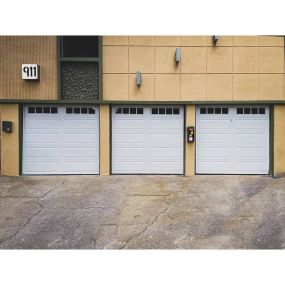 Commercial garage door in Logan, Utah