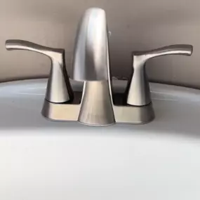 bathroom faucet install