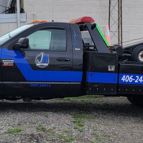 J H Motors is here for your towing needs!