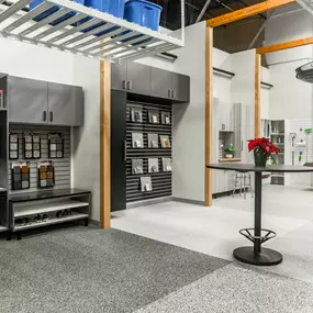 Our PremierGarage showroom in Chantilly, Virginia.