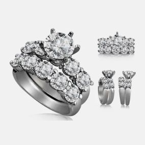 Bridal Jewelry & Engagement Rings - From simple to spectacular designs, all tastes and budgets, we have the perfect wedding band, or you can custom build your own ring.