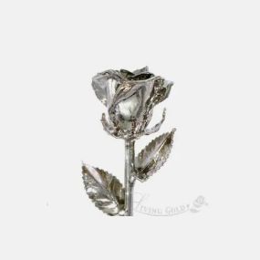 Gold & Platinum-Dipped Roses - Improve your interior living space of your home or office with beautiful 24K gold-dipped or platinum-dipped roses.