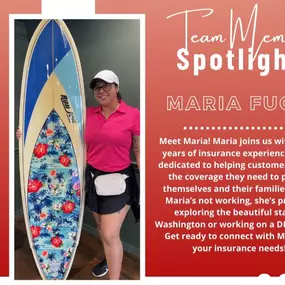 Meet one of our newest team members, Maria Fuchs!