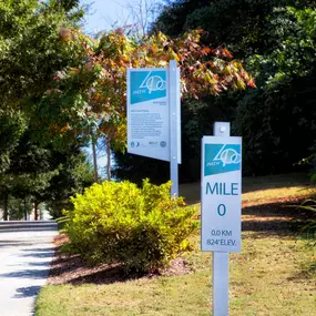 Path400 walking trail near community