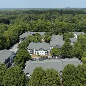 Aerial view of Camden Phipps in Atlanta, GA