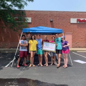 Get a clean car wash while supporting a great cause