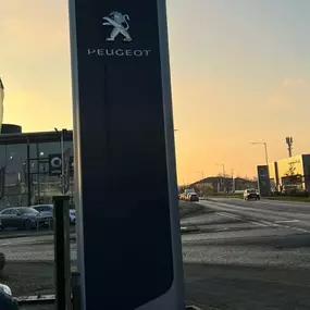 Outside Peugeot York