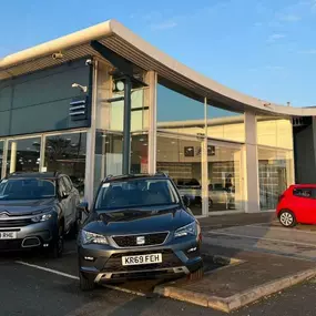 Outside Peugeot York