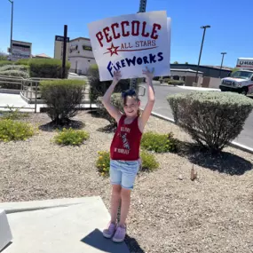 Raising money for Peccole Ranch Little League