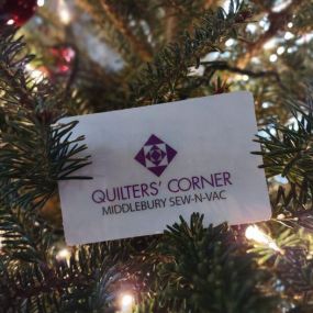 Buy a gift card of $100 and more and we’ll give you an extra $20 for them to spend!
A gift card to Quilters’ Corner is always the perfect gift.