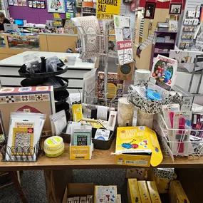 We had a great response to the first few days of our Semi Annual Clearance Sale!  We have so many great items on sale. There's fabrics, sewing machine feet, knitting and quilting kits, needles, and SEW much more.