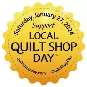 Come see us on Saturday. We'll have goodies and sales throughout the store! Buy 3 sale items and get one free! Plus save 15% on all regularly priced fabric and thread!!!