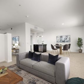 Camden Main And Jamboree Apartments Irvine CA Open Concept Living Room