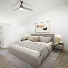 camden main and jamboree apartments irvine ca flex bedroom space with ceiling fan