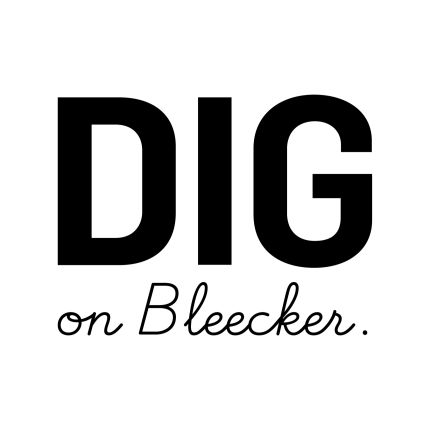 Logo from DIG on Bleecker